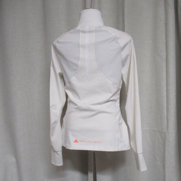 ADIDAS Stella McCartney white stretch breathable athletic Designer jacket - Picture 6 of 12